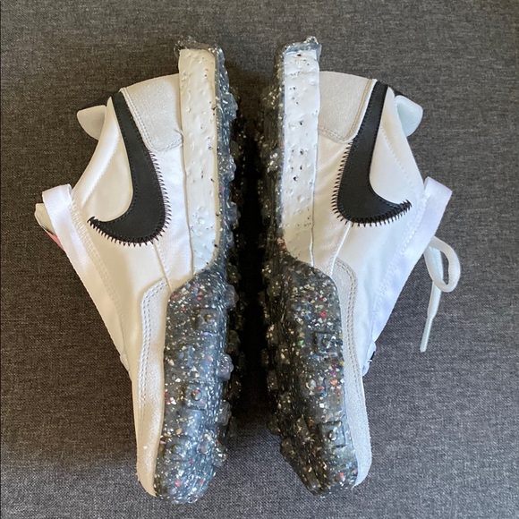 Nike Women's waffle racer crater White and Black Sneakers size 7.5 - Picture 4 of 12